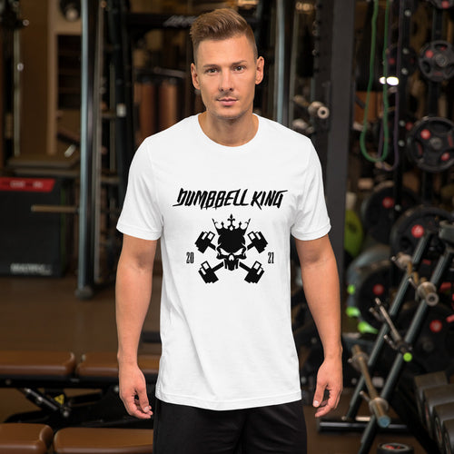 Dumbbell King Gym wear for men in pure cotton