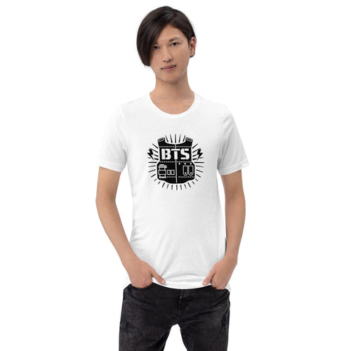 Music Band BTS Logo printed t shirt for men