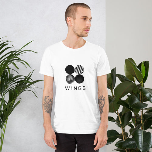 BTS Wings t shirt for men