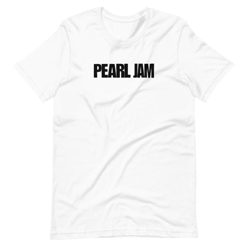 Pearl Jam Band name printed unisex t shirt