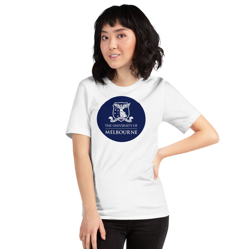 The University of Melbourne Australia T Shirt in Pure Cotton