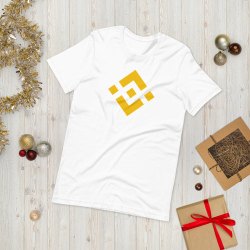 Binance Original Logo Printed T Shirt for Men and Women