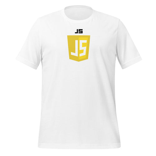 Javascript T Shirt Logo printed T Shirt for Tech Geeks