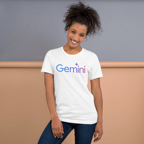 Google Gemini AI Logo Printed T Shirt