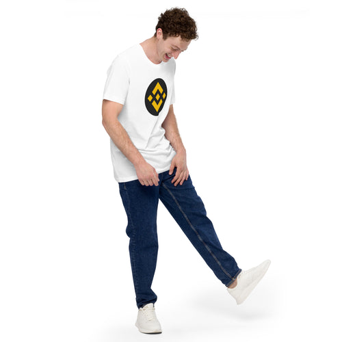 Binance Coin BNB cryptocurrency t shirt for men