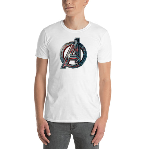 Avengers T shirt White Short Sleeve Cotton T shirt for men
