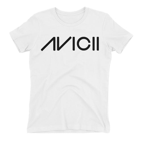 Avicii T shirt Music DJ T shirt white Short-sleeve Cotton T shirt for women