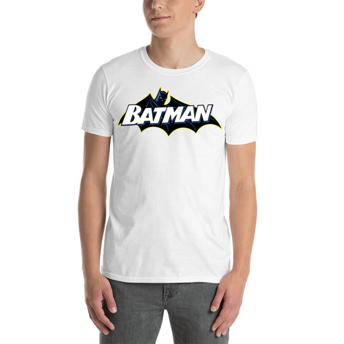 Batman T shirt Cool Super Hero T shirt Cotton White Half Sleeve T shirt for men
