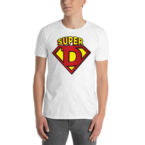 Super D T Shirt Super Doctor T Shirt Funny T Shirt White Short-Sleeve T Shirt Cotton T Shirt For Men