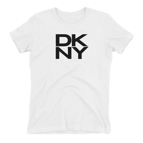 DKNY Brand T shirt White DKNY T shirt Cotton T shirt for women