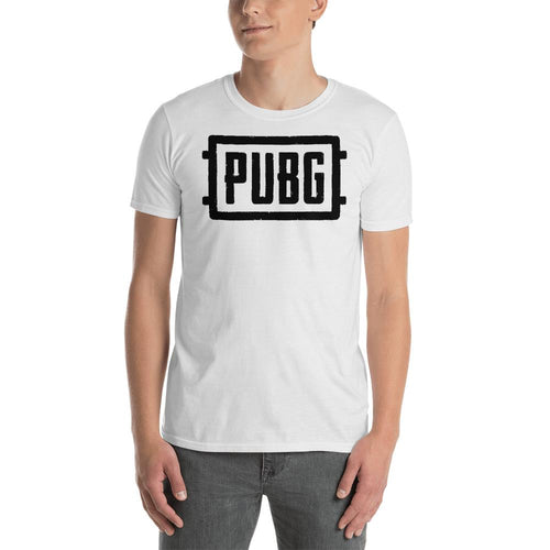 Players unknown battleground T Shirt White PUBG T Shirt for Gamer Guys