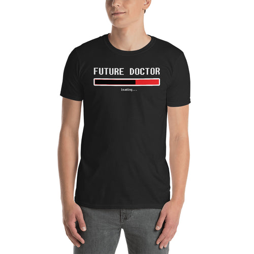 Future Doctor T Shirt Medical Student T Shirt Black Short-Sleeve Cotton T-Shirt for Student Doctors