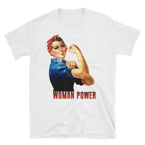 Woman Power T Shirt Female Power Shirt White Women Solidarity T Shirt - Dafakar