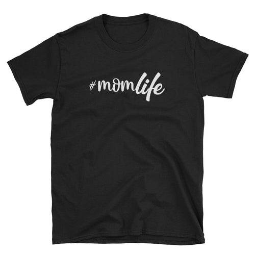Mom Life T Shirt Unisex Momlife Tee Gift Black Mum Life T Shirt for Mother - Dafakar