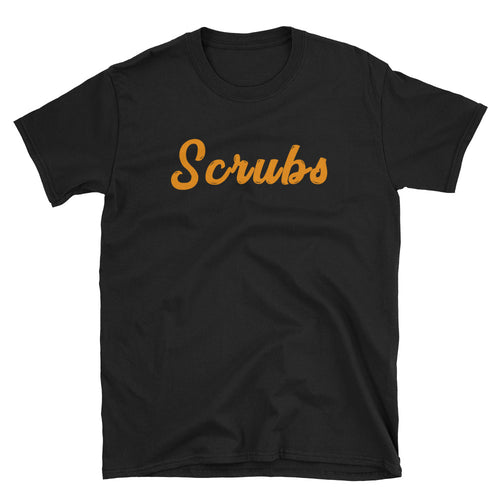 Scrubs T Shirt Black Scrubs T Shirt Short-Sleeve Cotton T-Shirt for Lady Doctors