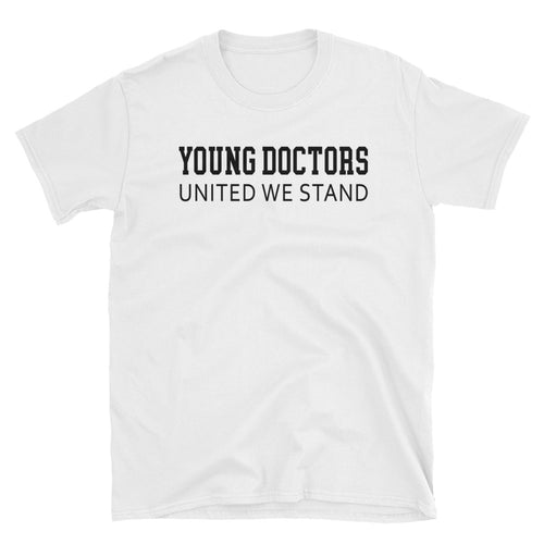 Young Doctors T Shirt White Doctor United T Shirt Short-Sleeve Cotton T-Shirt for Young Lady Doctors