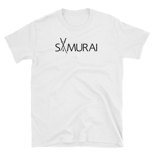 Samurai T Shirt Clean White Japanese Warrior Samurai T Shirt for Men - Dafakar