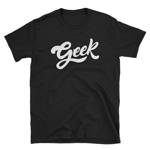 Geek T Shirts Nerd T Shirt Black Geek Nerd T Shirt for Men - Dafakar