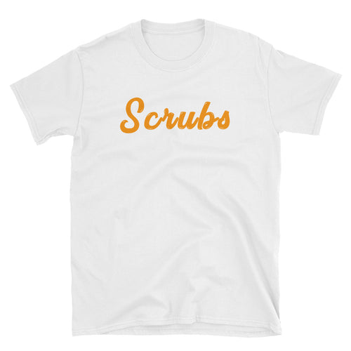 Scrubs T Shirt White Scrubs T Shirt Short-Sleeve Cotton T-Shirt for Lady Doctors