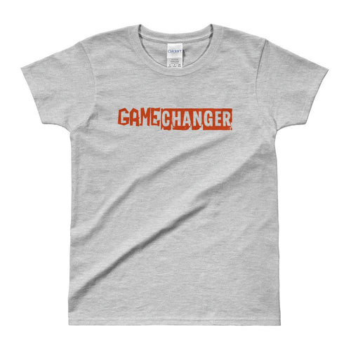 Game Changer T Shirt Grey Positive Vibes T Shirt Be A Game Changer T Shirt for Women - Dafakar