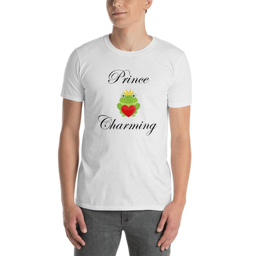 Prince Charming T Shirt White Frog Prince T Shirt for Men - Dafakar
