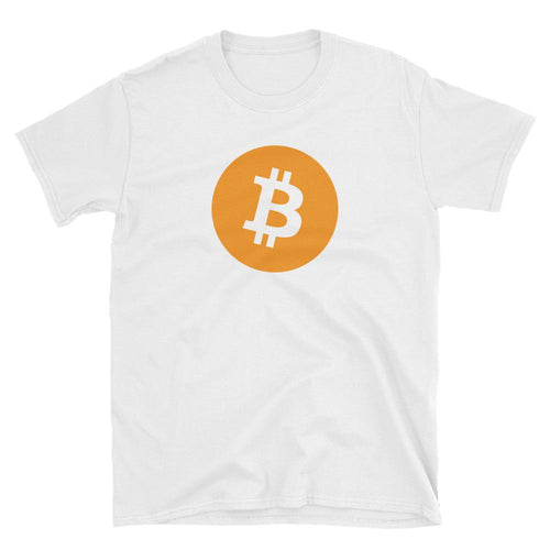 Bitcoin T Shirt White Cryptocurrency Bitcoin Tee Shirt Blockchain Digital Ledger T Shirt for Women - Dafakar