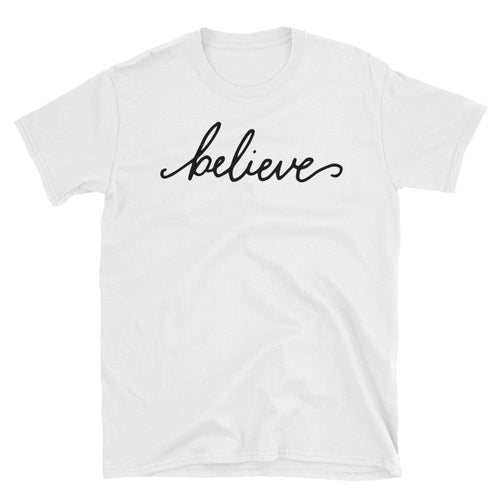 Believe T Shirt I want to Believe T Shirt White for Men - Dafakar