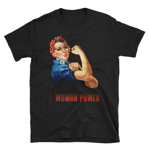 Woman Power T Shirt Female Power Shirt Black Women Solidarity T Shirt - Dafakar