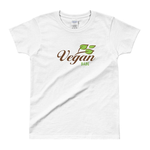 Vegan Girl T Shirt Veganism T-Shirt Hippie Earth Animal Rights T-Shirt for Women - Dafakar
