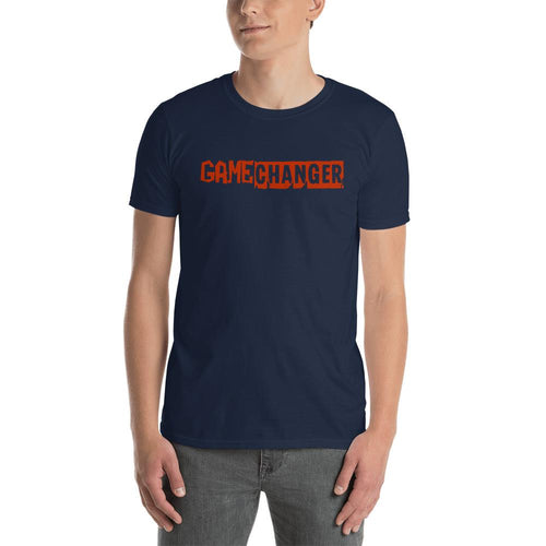 Game Changer T Shirt Navy Positive Vibes T Shirt Be A Game Changer T Shirt for Men - Dafakar