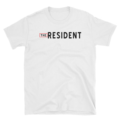 The Resident T Shirt White Medical Student T Shirt Short-Sleeve Cotton T-Shirt for Lady Doctors