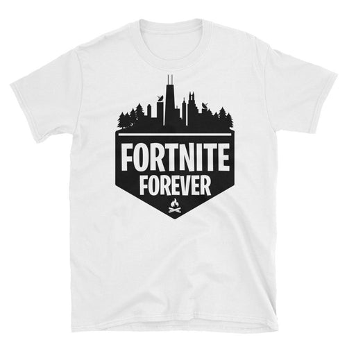 Fortnite T Shirt White Fortnite Forever Gaming T Shirt for Geek Women
