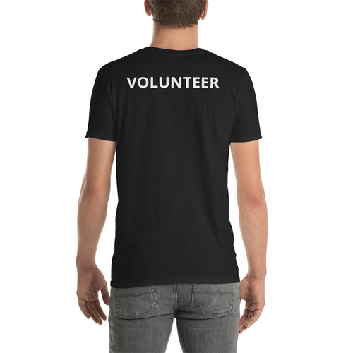 Volunteer T Shirt Black Event Volunteer T Shirt for Men - Dafakar