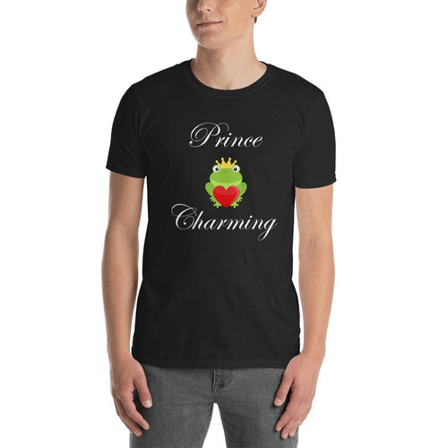 Prince Charming T Shirt Black Frog Prince T Shirt for Men - Dafakar