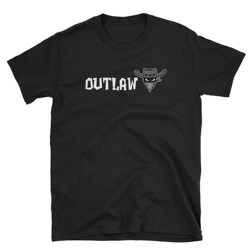 Outlaw T Shirt Black Outlaw One Word T Shirt for Women