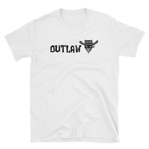 Outlaw T Shirt White Outlaw One Word T Shirt for Women