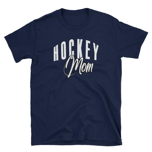 Hockey Mom T Shirt Navy Hockey Game Gift T Shirt for Sporty Mums - Dafakar