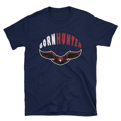 Born Hunter Eagle T Shirt Navy Eagle Hunter T Shirt for Men - Dafakar