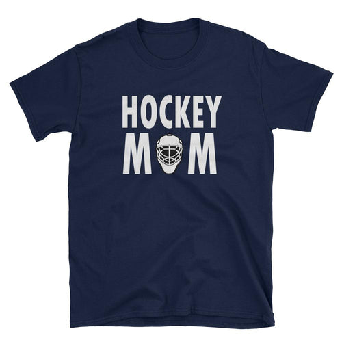 Hockey Mom T Shirt Navy Mum Hockey T Shirt Unisex Mother's Day Gift Idea T Shirt - Dafakar