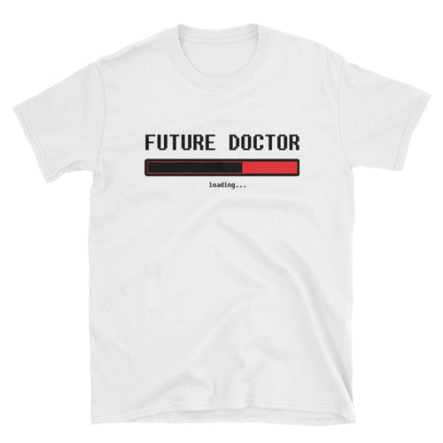 Future Doctor T Shirt Medical Student T Shirt White Short-Sleeve Cotton T-Shirt for Student Lady Doctors