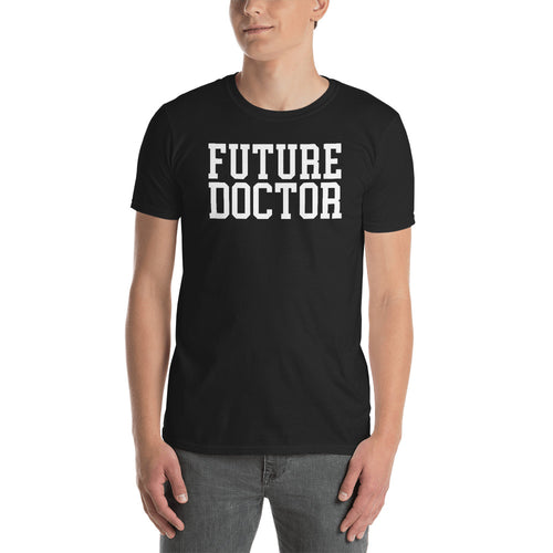 Future Doctor Black T Shirt Medical Student T Shit Short-Sleeve Cotton T-Shirt for Student Doctors