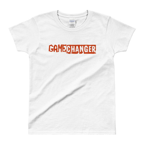Game Changer T Shirt White Positive Vibes T Shirt Be A Game Changer T Shirt for Women - Dafakar