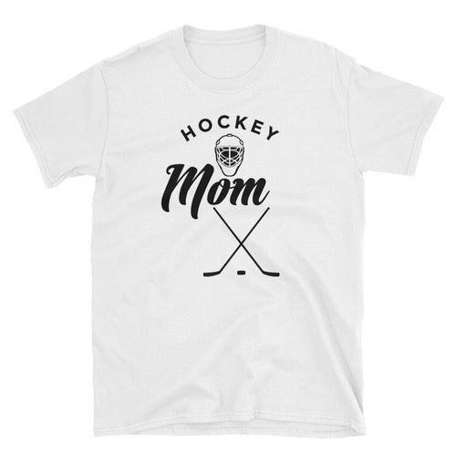 Hockey Mum T Shirt White Hockey Player Mother Gift Idea T Shirt - Dafakar