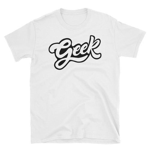Geek T Shirts Nerd T Shirt White Geek Nerd T Shirt for Men - Dafakar