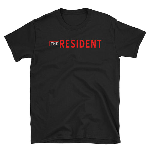 The Resident T Shirt Black Medical Student T Shirt Short-Sleeve Cotton T-Shirt for Lady Doctors