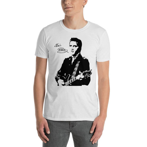 Elvis Presley T Shirt White Celebrity Elvis Presley t Shirt for Men - Dafakar