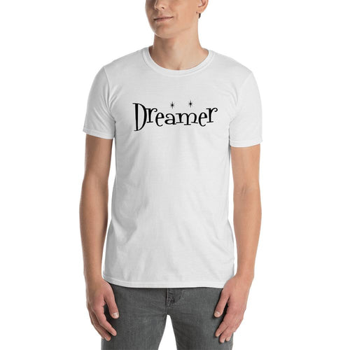 Dreamer T Shirt White Magical Dreamer T shirt for Men - Dafakar