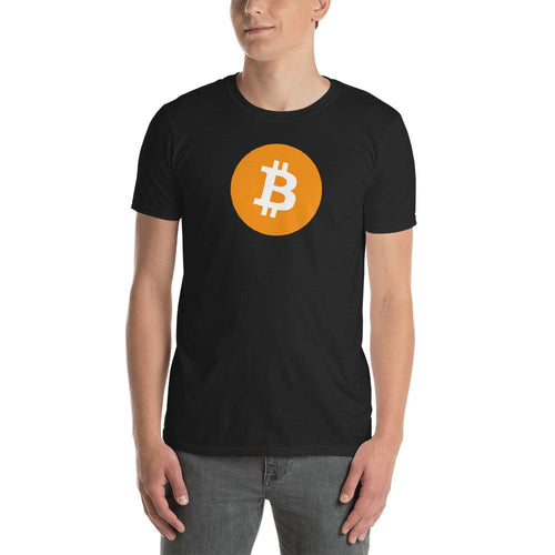 Bitcoin T Shirt Black Cryptocurrency Bitcoin Tee Shirt Blockchain Digital Ledger T Shirt for Men - Dafakar