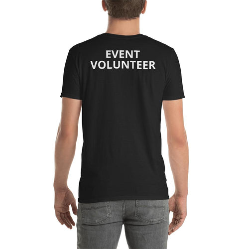 Event Volunteer T Shirt Black Event Volunteer T Shirt for Men - Dafakar