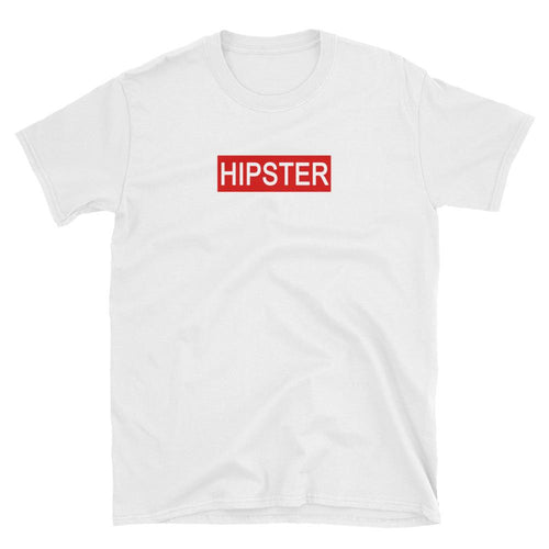 Hipster T Shirt White Hipster Chick T Shirt Cotton T Shirt for Women